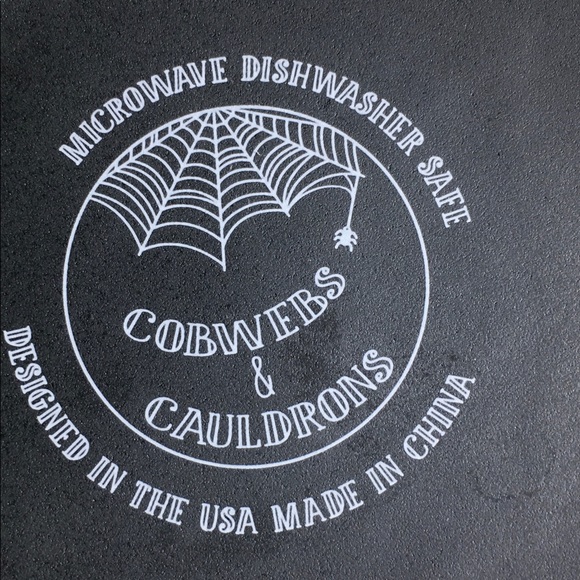 Cobwebs & Cauldrons Halloween Coffee Mug - Skeleton Driver - Cool Car NEW w/tag - Picture 5 of 6